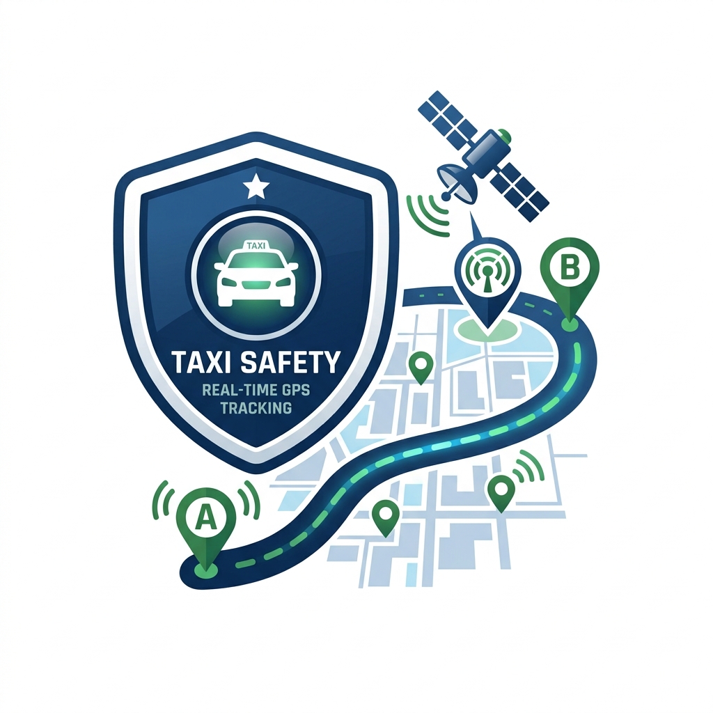 Taxi Safety GPS Tracking Shield